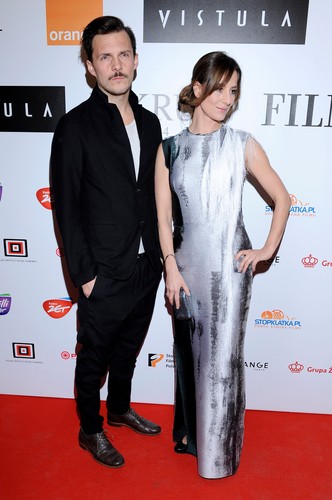 Michał Englert i Maja Ostaszewska na gali 'Złote Kaczki 2012'