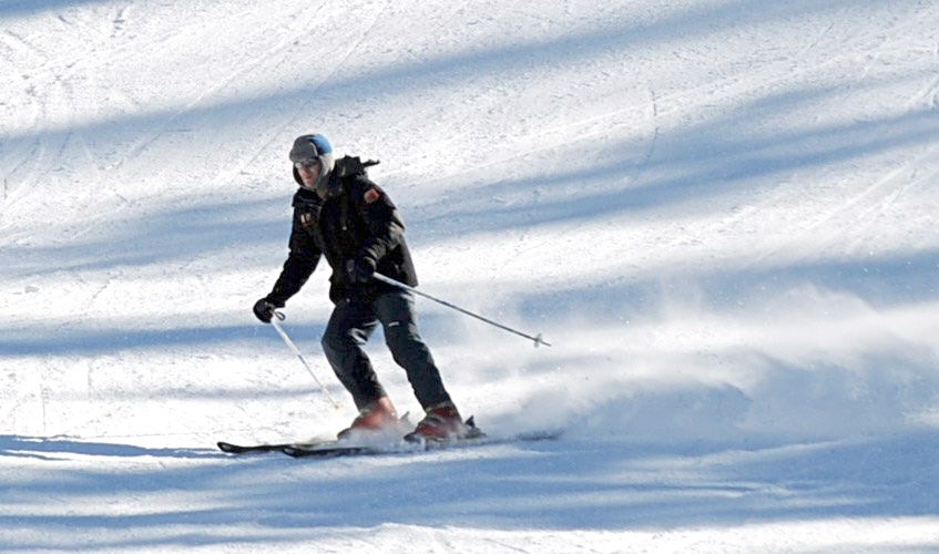 Premierowi nie straszna jest żadna trasa narciarska