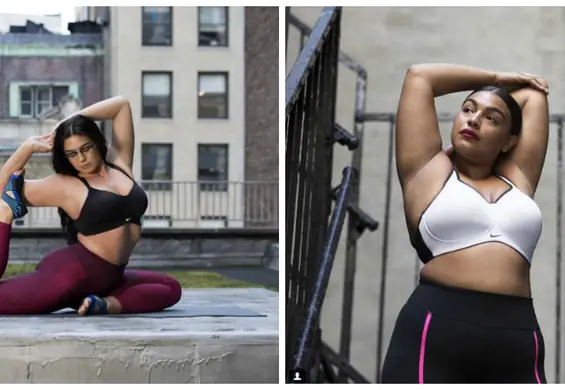 Modelki plus size w najnowszej kampanii Nike! Aby ćwiczyć, nie musisz mieć rozmiaru 0