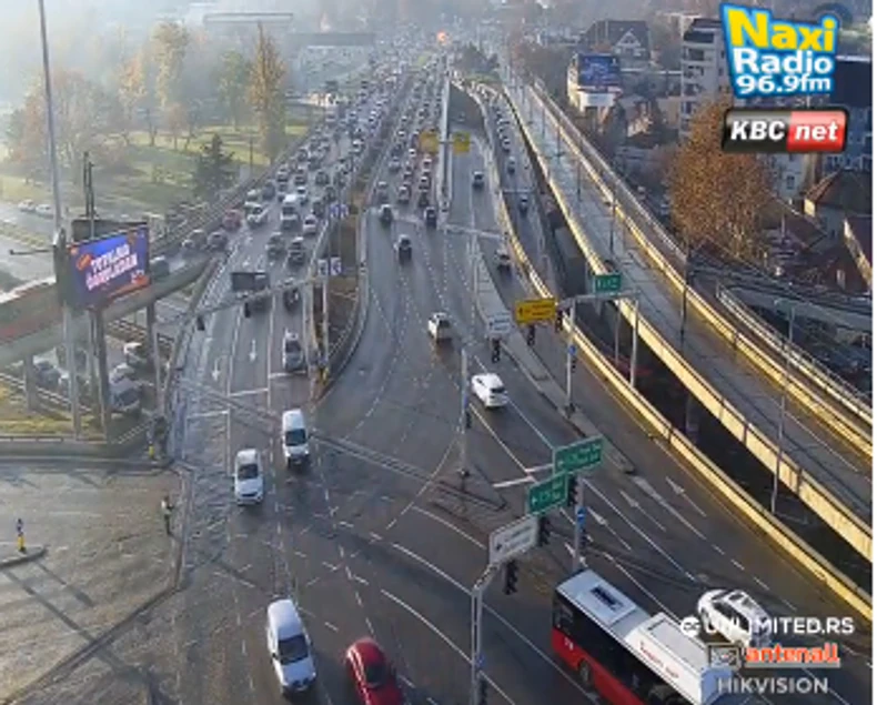 Gužva na Autokomandi 