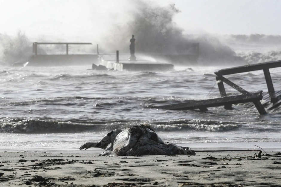 Snažna oluja u Italiji u decembru 2019.