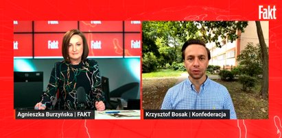 Krzysztof Bosak w Fakt Live: Tusk to polityk skompromitowany