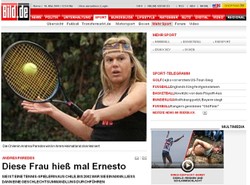 Zobacz tenisistę, który został kobietą