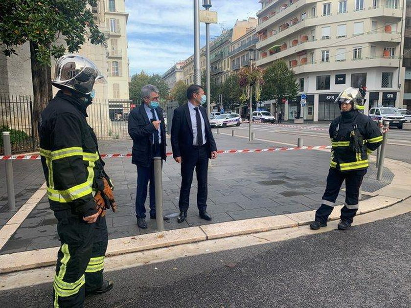 Atak nożownika przy kościele w Nicei. Są ofiary i ranni