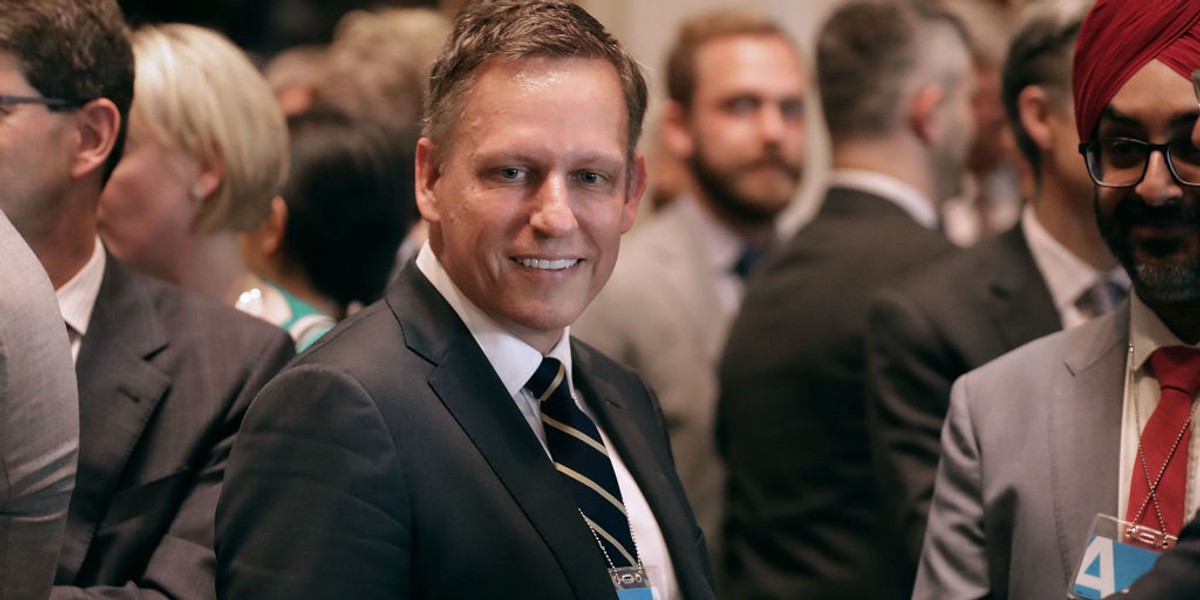 Peter Thiel to znany inwestor i miliarder