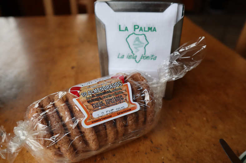 Migdałowe ciasteczka z La Palmy