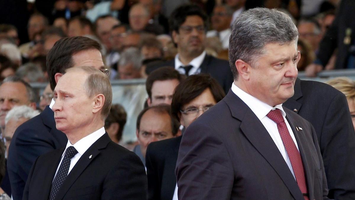 Rosja Ukraina Petro Poroszenko Władimir Putin