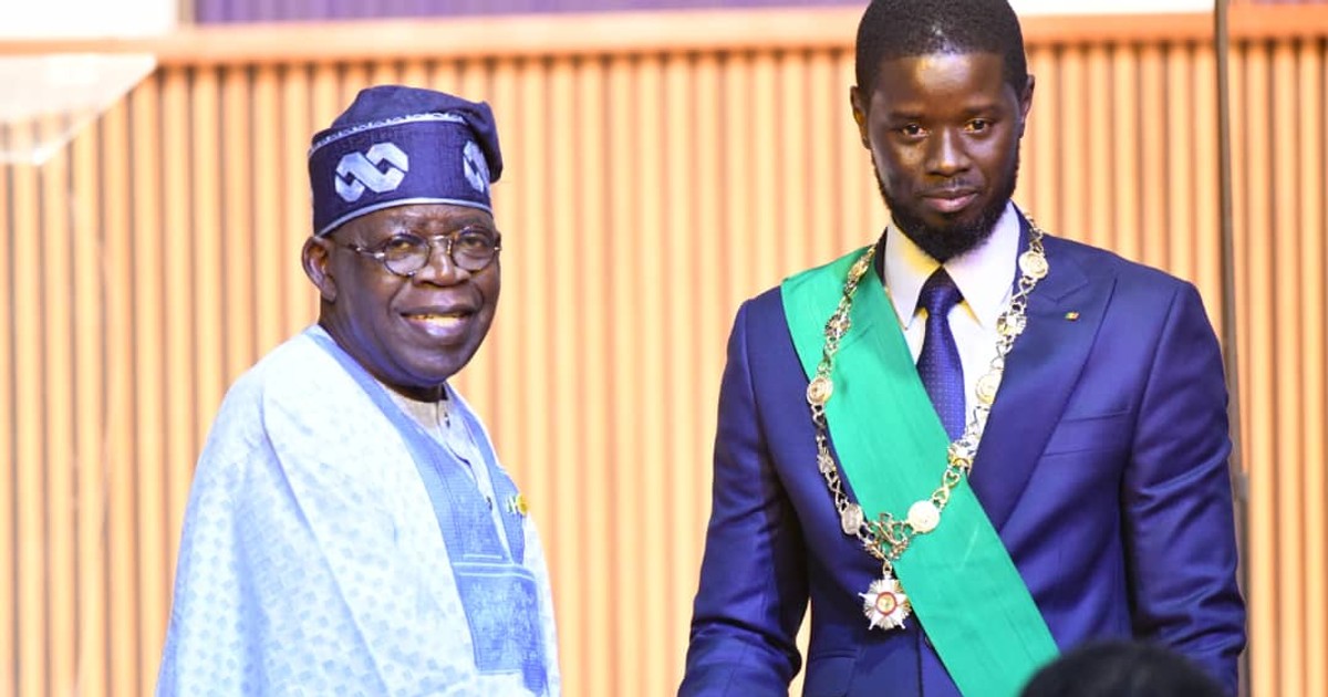 Tinubu receives Senegal President Diomaye Faye at Aso Rock Villa - Vimarsana News