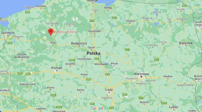 Brzeźnica-Kolonia znajduje się w północno-zachodniej Polsce