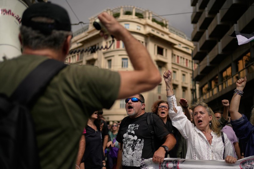 generalni štrajk u Atini