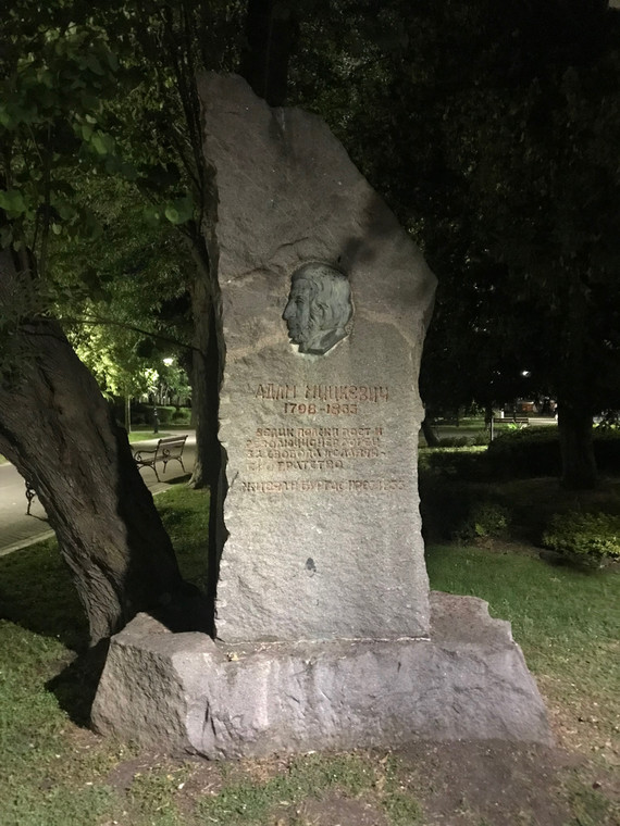 Pomnik Adama Mickiewicza w Burgas
