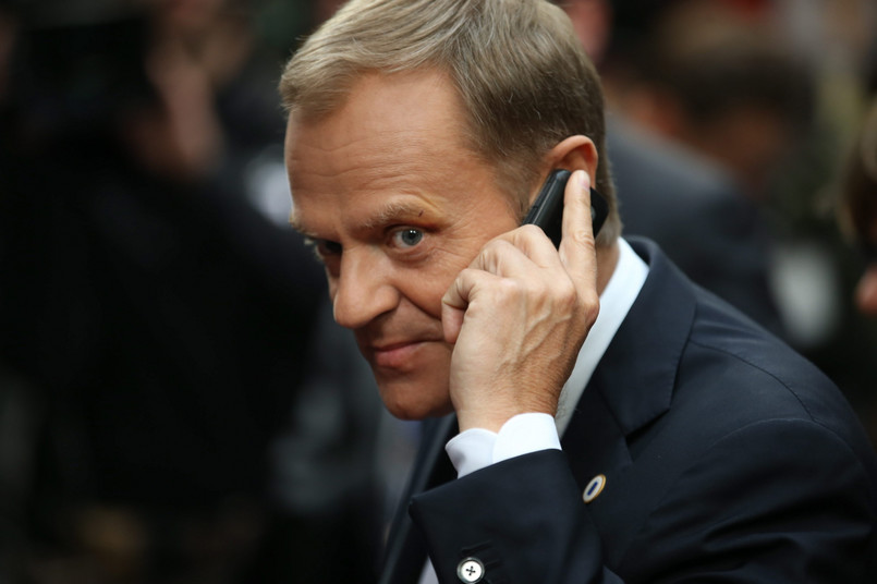 Donald Tusk EPA/OLIVIER HOSLET