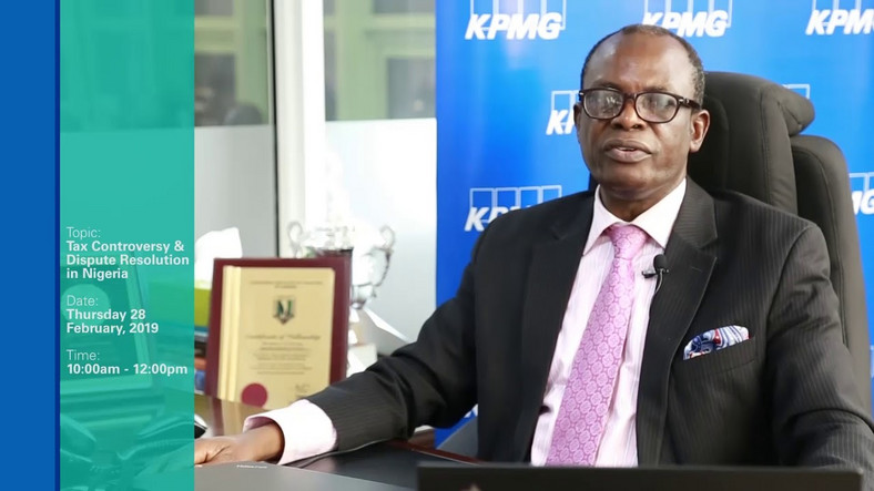 Wole Obayomi, Partner & Head of Tax for KPMG Nigeria