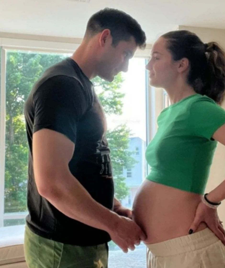 Milena Cvijanović sa mužem