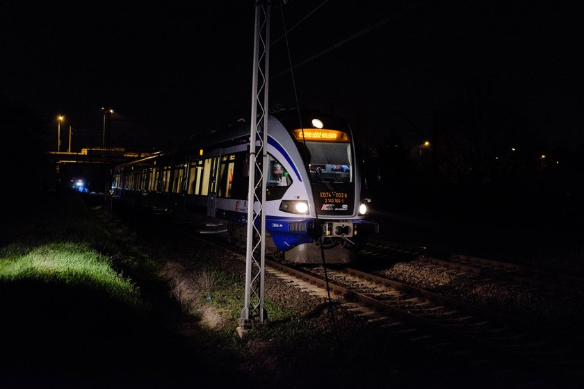 Maszynista i kierownik pociągu byli trzeźwi