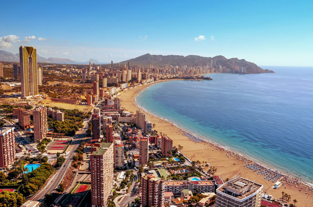 Benidorm, Costa Blanca, Hiszpania