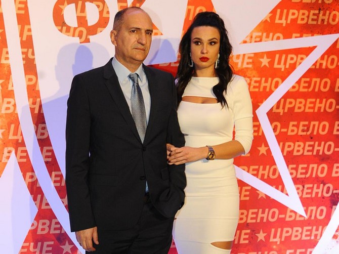 Mitar Mrkela sa suprugom 