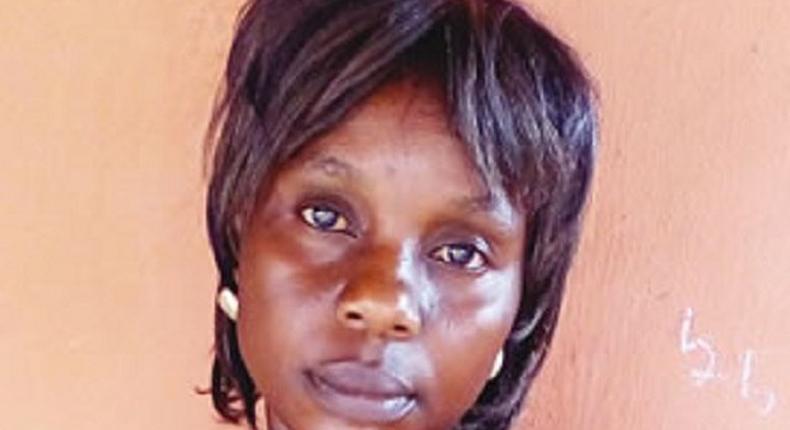 The sad mother, Nwakaego Oramalu