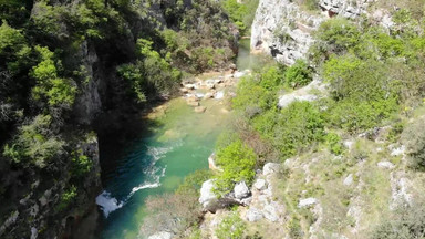 Kanion Rzeki Cikola i Drnis  w Chorwacji
