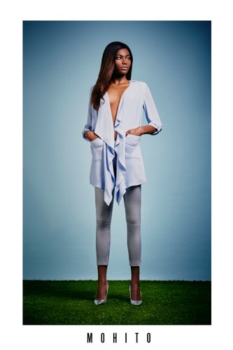 Osi Ugonoh w lookbooku Mohito wiosna 2015