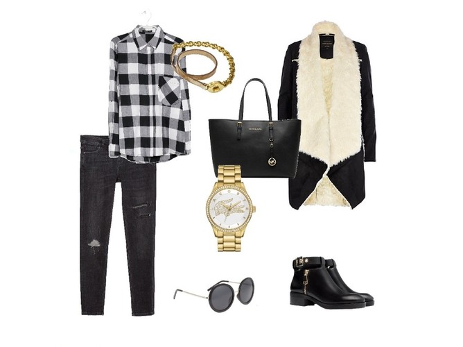 STYLIZACJE ze złotymi acentami na jesień 2014