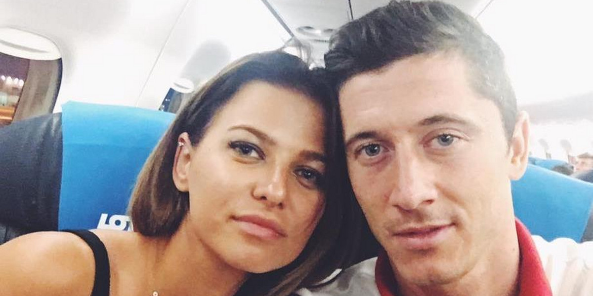 Anna i Robert Lewandowscy