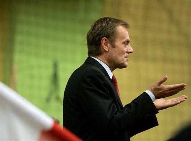 Tusk: PiS to wojna, Platforma to dobrobyt