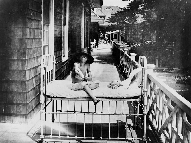Dete obolelo od tuberkuloze u Njujorku, 1915.
