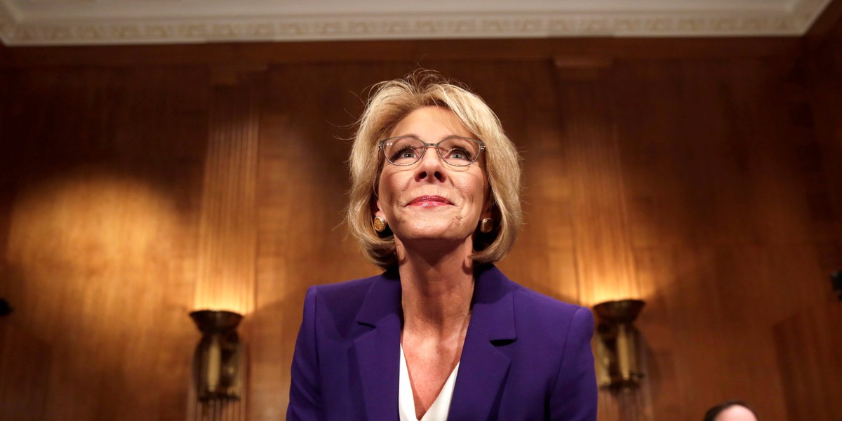 Trump's education secretary supports school vouchers — but studies suggest they don't help students