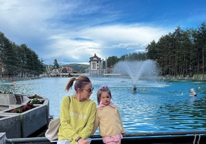 Marina Tadić sa ćerkom