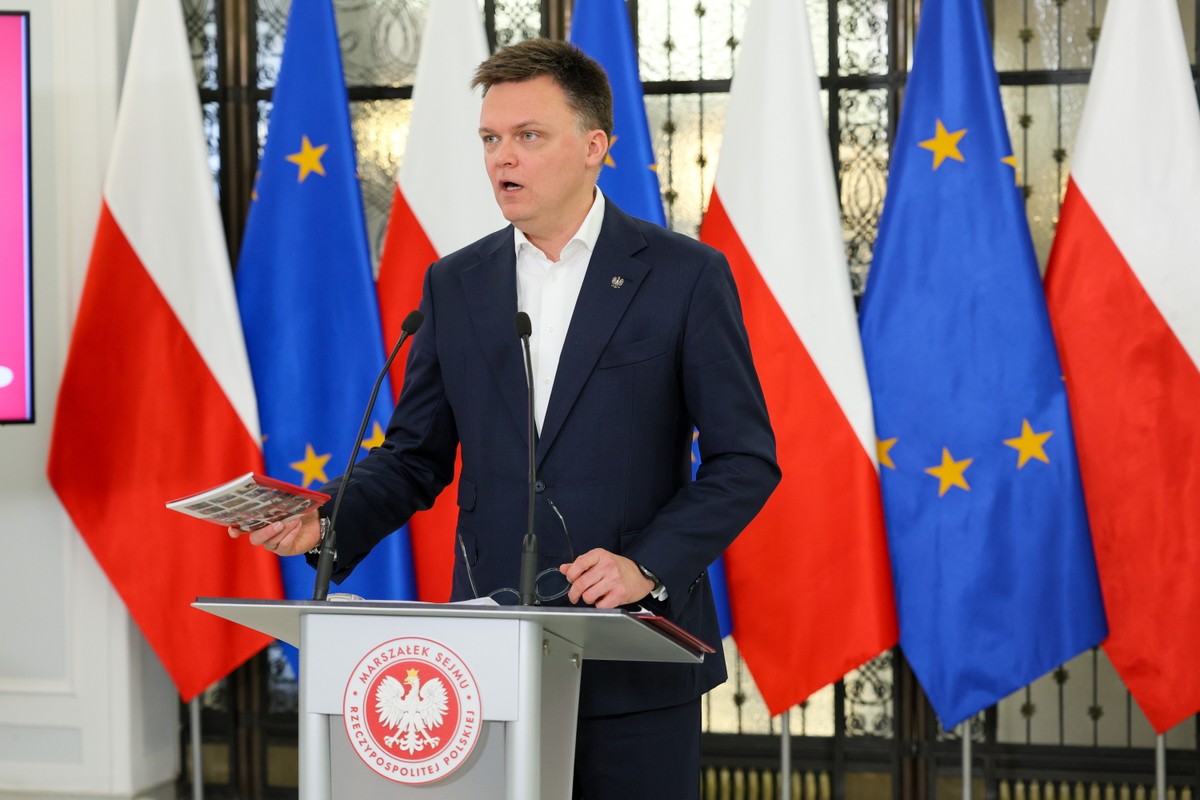 marszałek Sejmu Szymon Hołownia