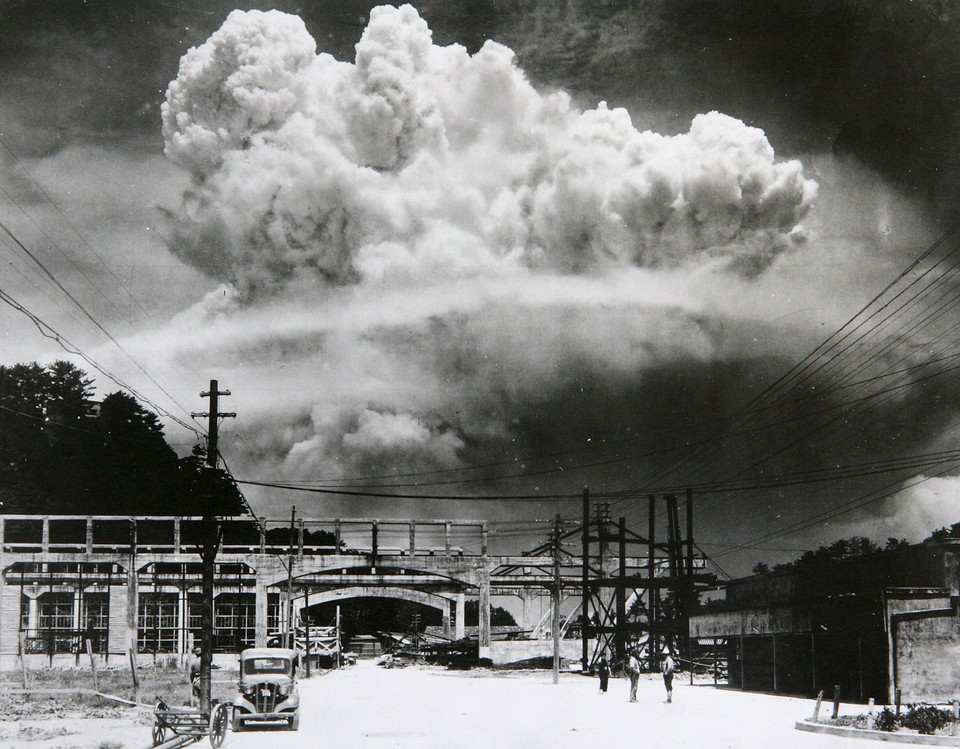 Zrzucenie bomby atomowej na Nagasaki, Hiromiti Matuda, 1945 r.