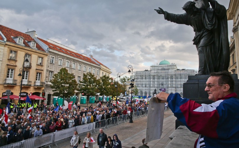 Marsz KOD w Warszawie