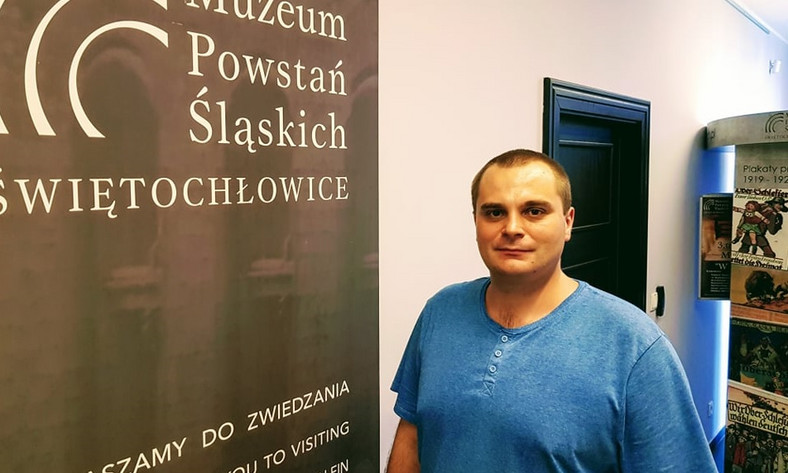 Jan Planta, kustosz Działu Historii w Muzeum Powstań Śląskich w Świętochłowicach Fot. Paweł Pawlik