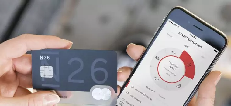 Bank N26 trafia do Polski. Do założenia konta wystarczy smartfon