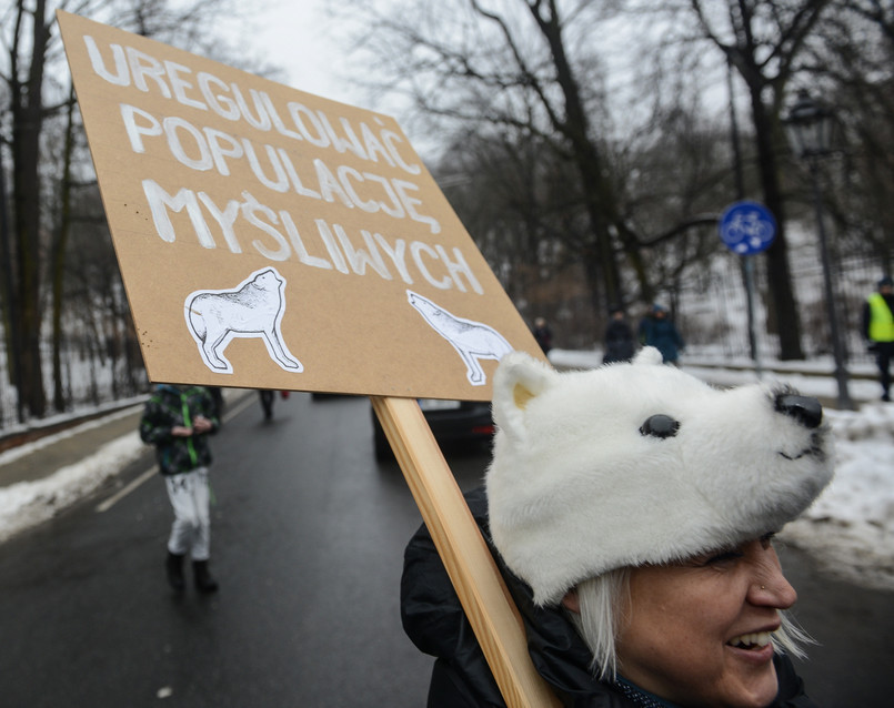 Warszawa. Marsz w obronie przyrody