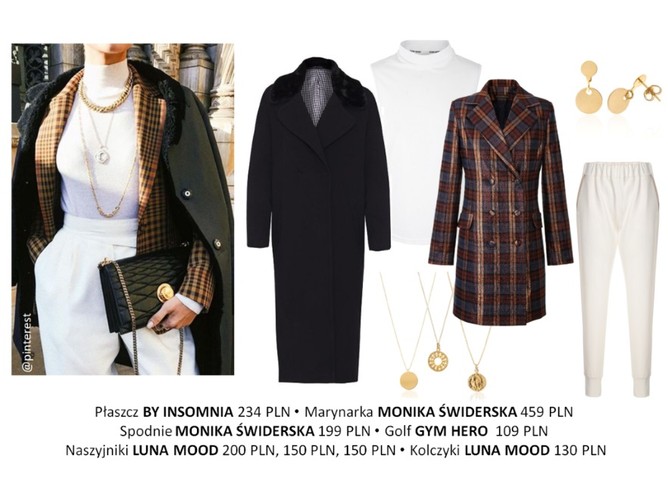 Warstwy górą. STYLIZACJE na jesień 2018