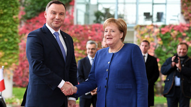 Andrzej Duda spotkał się z Angelą Merkel. Rozmowy o przyszłości UE, polityce klimatycznej i relacjach z USA