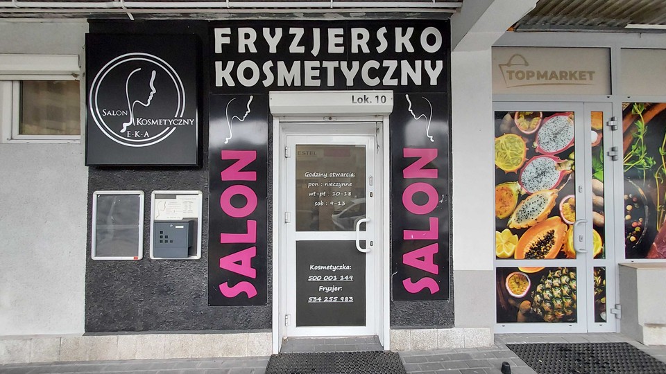 Osiedlowy salon fryzjersko-kosmetyczny