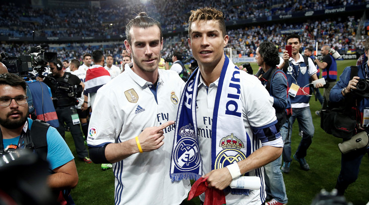 Gareth Bale (balra) lemaradhat a BL-döntőről/Fotó: AFP