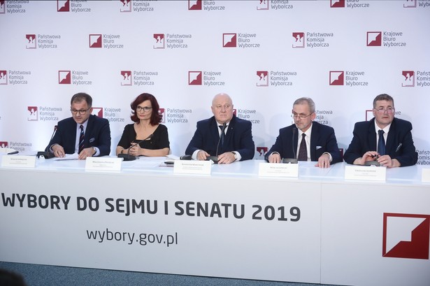 PKW ogłasza cząstkowe wyniki wyborów parlamentarnych 2019