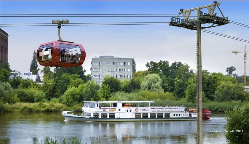 Kolejka linowa połączy oba brzegi Odry