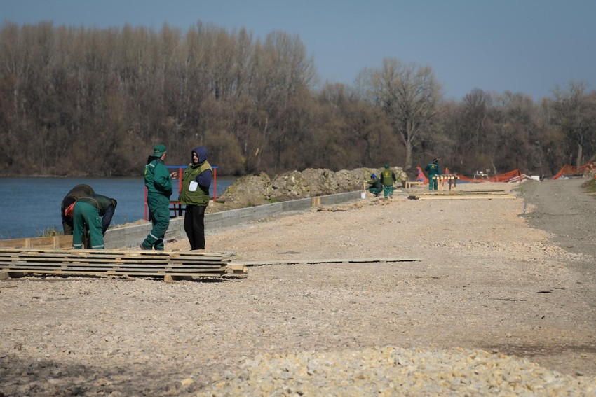 Radovi na izgradnji prve celine Linijskog parka