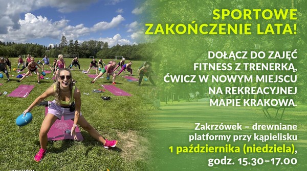 Ze względu na niekorzystną pogodę i bezpieczeństwo (śliskie podesty), trening na Zakrzówku, który miał się odbyć 24 września, został przełożony na niedzielę, 1 października.