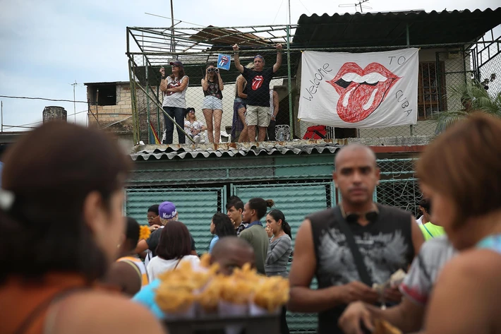 Havana Prepares For Rolling Stones Concert