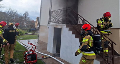 Tragiczny pożar w Stalowej Woli. Płomienie odcięły drogę ucieczki