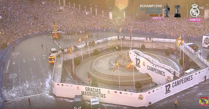 Obezbeđena prilikom nedavnog slavlja Reala