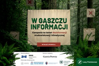 W gąszczu informacji. Rusza kampania Lasów Państwowych