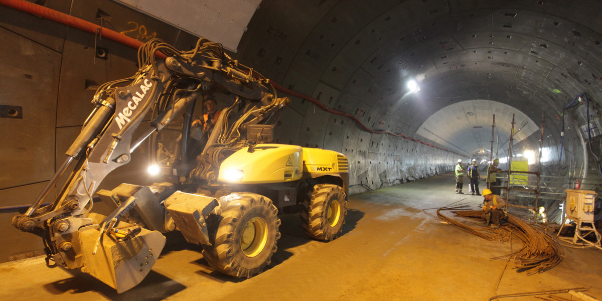 Gdańsk, tunel, wisła, budowa