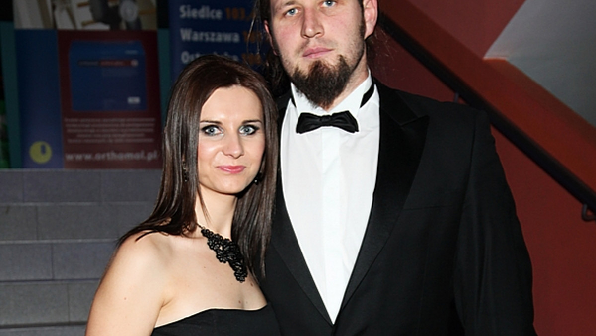 Tomasz Majewski z żoną Anną / fot. Agencja BE&W